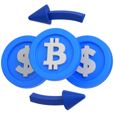 3 coin  3D Icon