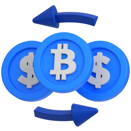 3 coin  3D Icon