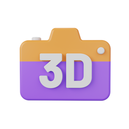 3 D Camera  3D Icon
