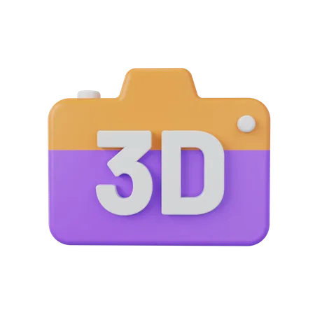 3 D Camera  3D Icon