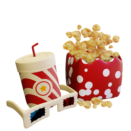 3 D Cinema  3D Illustration