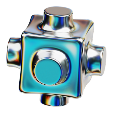 3 d cube  3D Icon