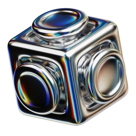 3 d cube  3D Icon