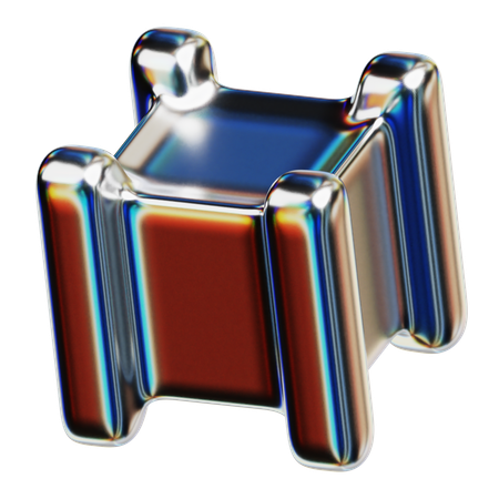 3 d cube  3D Icon