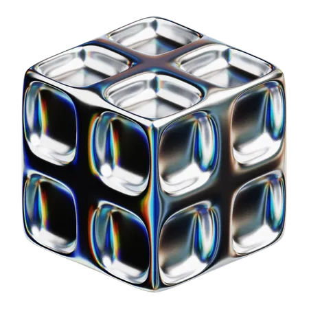 3 d cube  3D Icon