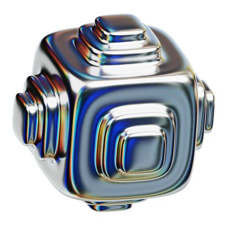 3 d cube  3D Icon