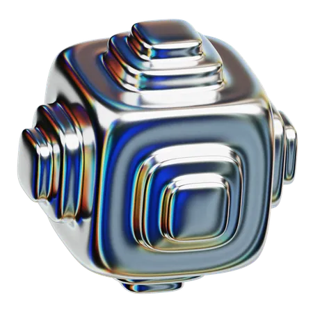 3 d cube  3D Icon