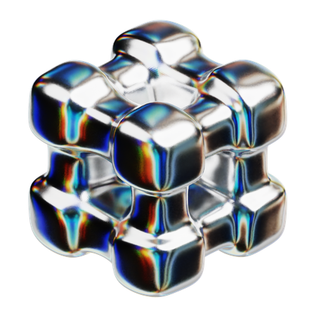 3 d cube  3D Icon