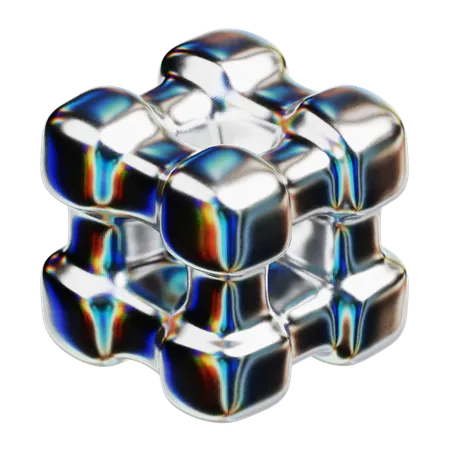 3 d cube  3D Icon