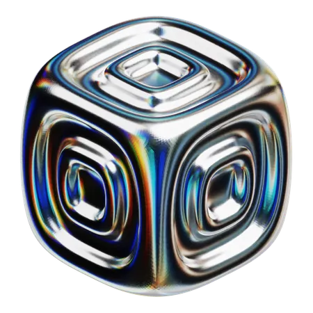 3 d cube  3D Icon