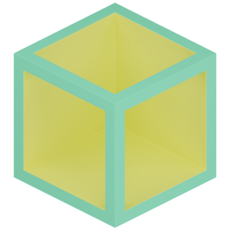 3 D Cube  3D Icon