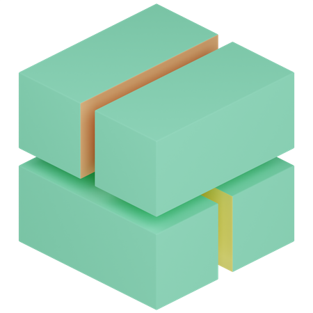 3 D Cube  3D Icon