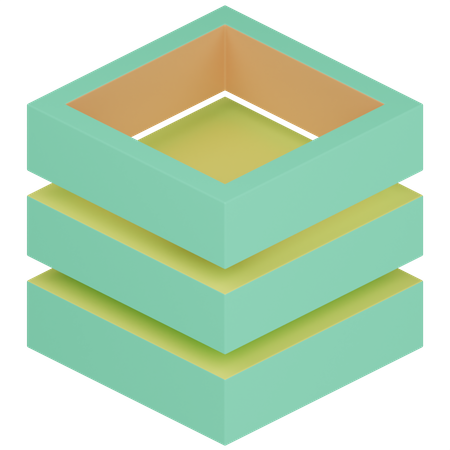 3 D Cube  3D Icon