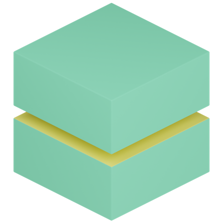 3 D Cube  3D Icon