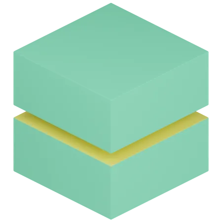 3 D Cube  3D Icon