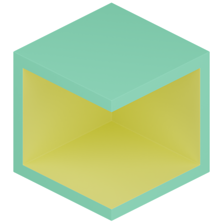 3 D Cube  3D Icon