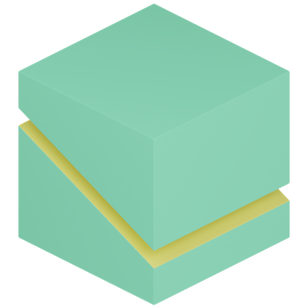 3 D Cube  3D Icon