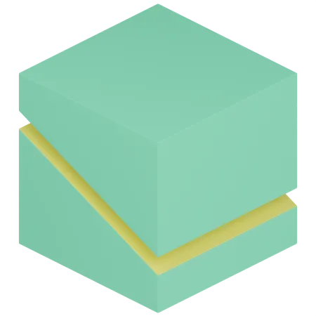 3 D Cube  3D Icon