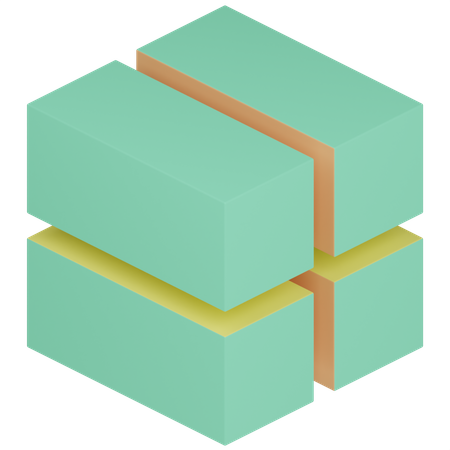 3 D Cube  3D Icon