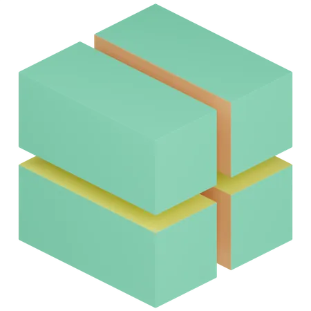 3 D Cube  3D Icon