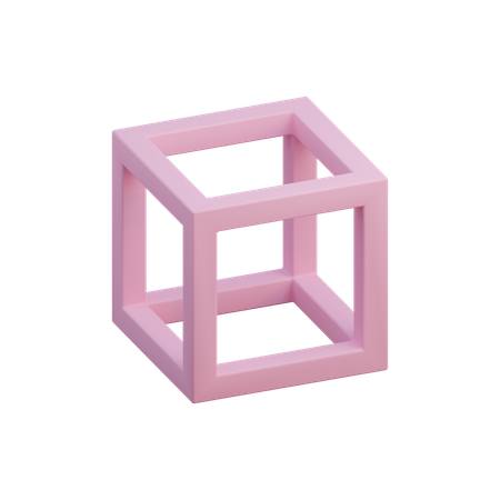 3 D Cube  3D Icon