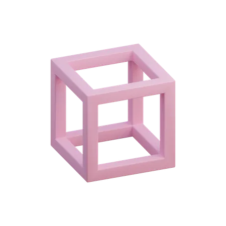 3 D Cube  3D Icon