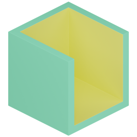 3 D Cube  3D Icon