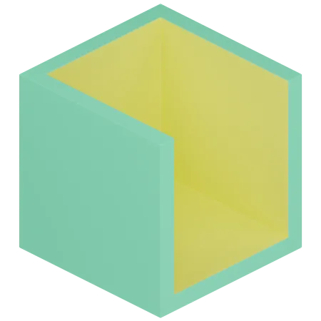 3 D Cube  3D Icon