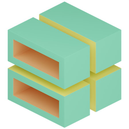 3 D Cube  3D Icon