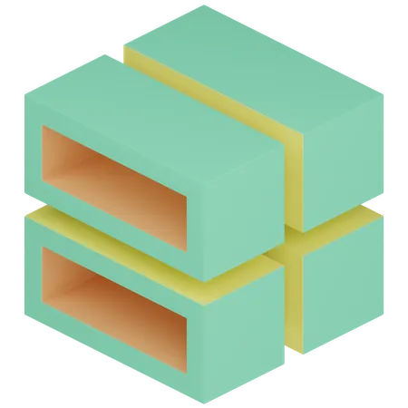 3 D Cube  3D Icon