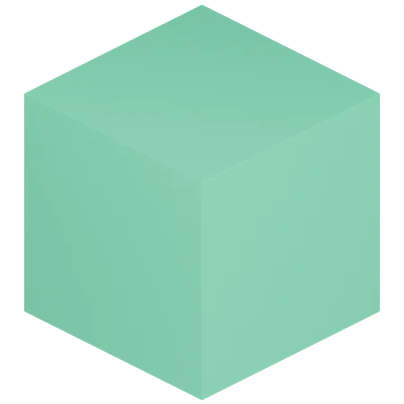 3 D Cube  3D Icon