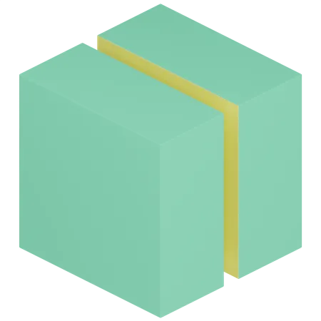 3 D Cube  3D Icon