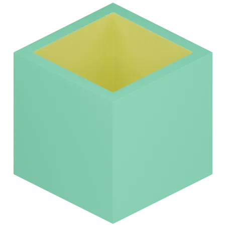 3 D Cube  3D Icon