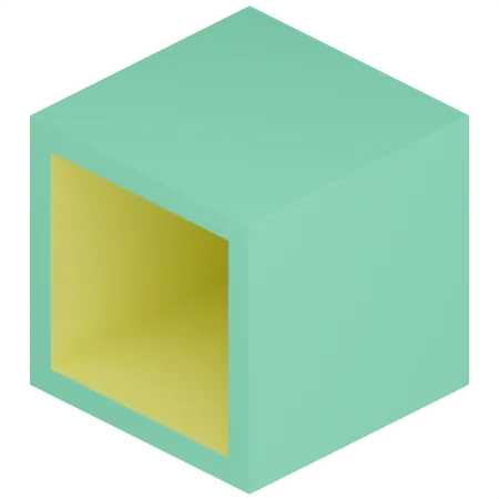 3 D Cube  3D Icon