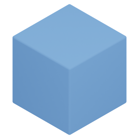 3 D Cube  3D Icon