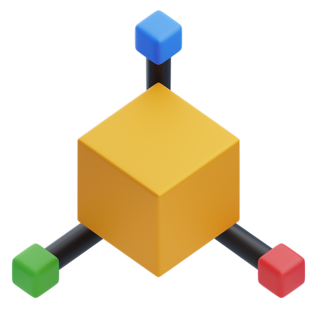 3 D Cube  3D Icon