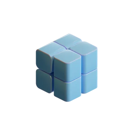 3 D Cube  3D Icon