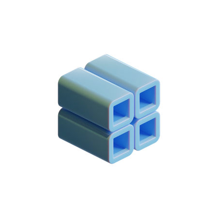 3 D Cube  3D Icon