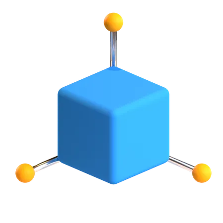 3 D Cube  3D Icon