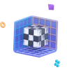 3 D Cube