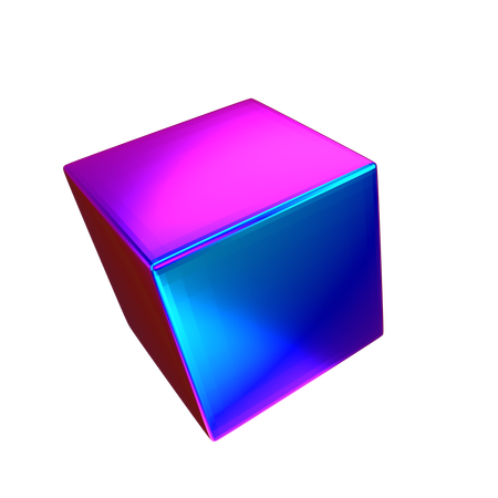 3 D Cube  3D Icon