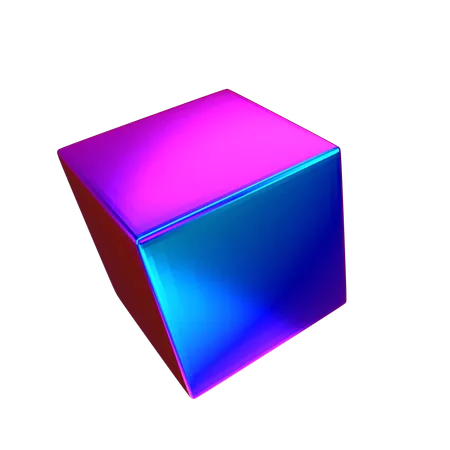 3 D Cube  3D Icon