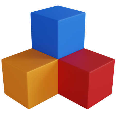 3 D Cube  3D Icon