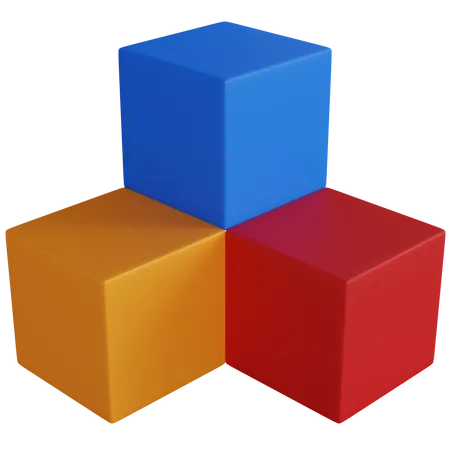 3 D Cube  3D Icon