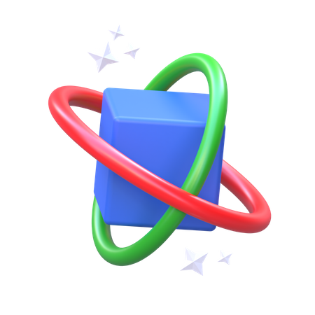 3 D Cube  3D Icon