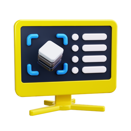 3 D Cube  3D Icon