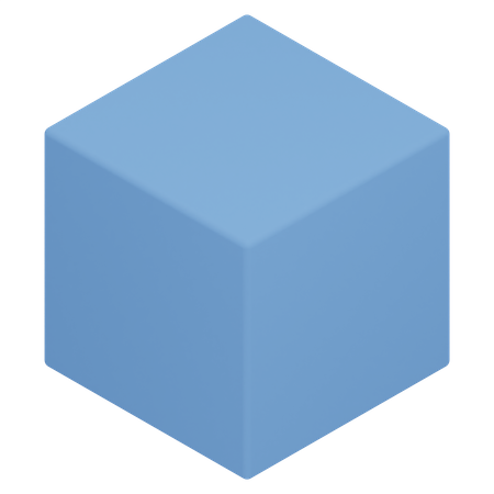 3 D Cube  3D Icon