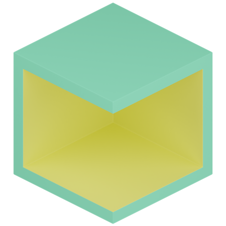 3 D Cube  3D Icon