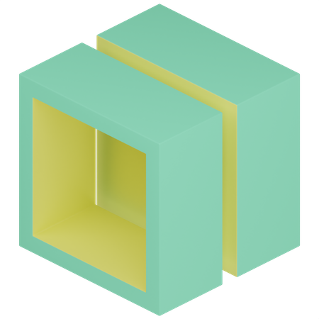 3 D Cube  3D Icon