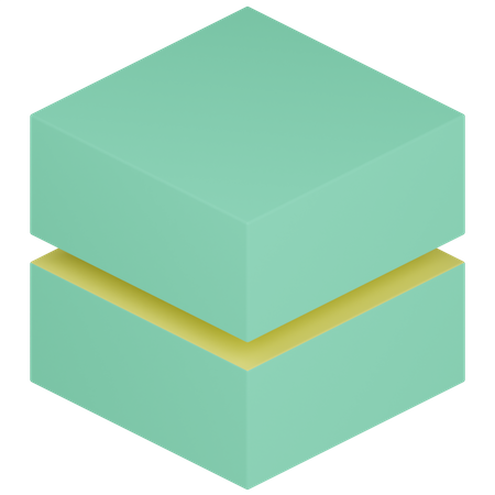3 D Cube 3D Icon